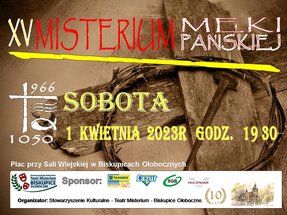 XV Misterium Męki Pańskiej